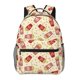 thumbnail image 1 of Disketp Cartoon Popcorn Mochila Estampada para Hombre y Mujer – Mochila Ligera Clásica con Múltiples Bolsillos para Universidad, Trabajo y Viajes-One Size, 1 of 5