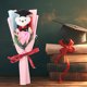 thumbnail image 1 of BESTYASH Ramo De Osito Para Graduación Con Flores Artificiales Para Y Regalo, 1 of 8