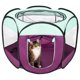 thumbnail image 1 of Corral portátil para perros y tienda para gatos Furhaven morado pequeño, 1 of 9