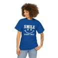 thumbnail image 3 of Smile Every Mile Shirt, Run Happy, Cycling Gift, Marathon Shirt - ID: 1978, 3 of 11