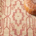 thumbnail image 6 of SAFAVIEH Natural Fiber Natalie Geometric Area Rug, Natural/Red, 8' x 10', 6 of 11