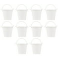 thumbnail image 2 of Linaichen Plant Holder 10PCS Mini Tinplate Metal Bucket Premium Balcony Garden Home Decor Mini Bucket, 2 of 7