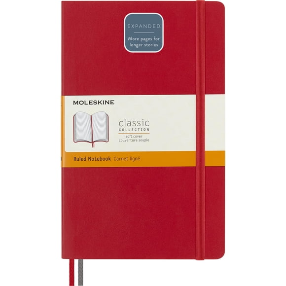 Moleskine Classic Expanded Notebook, Soft Cover,
