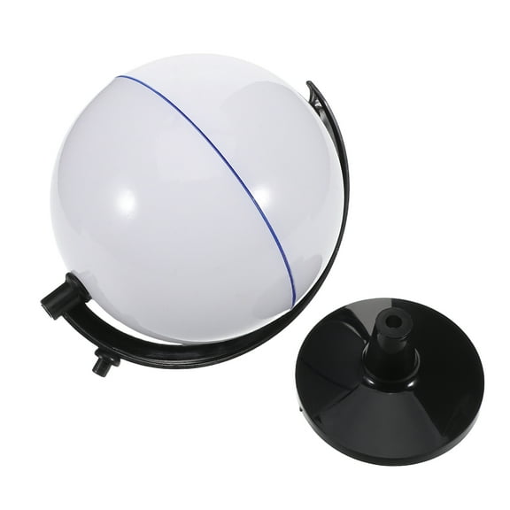 Hemoton Rotating Globe Model with Blank Graffiti , World Map Earth Globe for Geography Teaching, Decoration