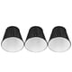 thumbnail image 3 of 3PCS E14 ClipOn Pantalla de lámpara de tela Pantalla de tela moderna Cubierta de luz de mesa para candelabro de vela (Negro), 3 of 8