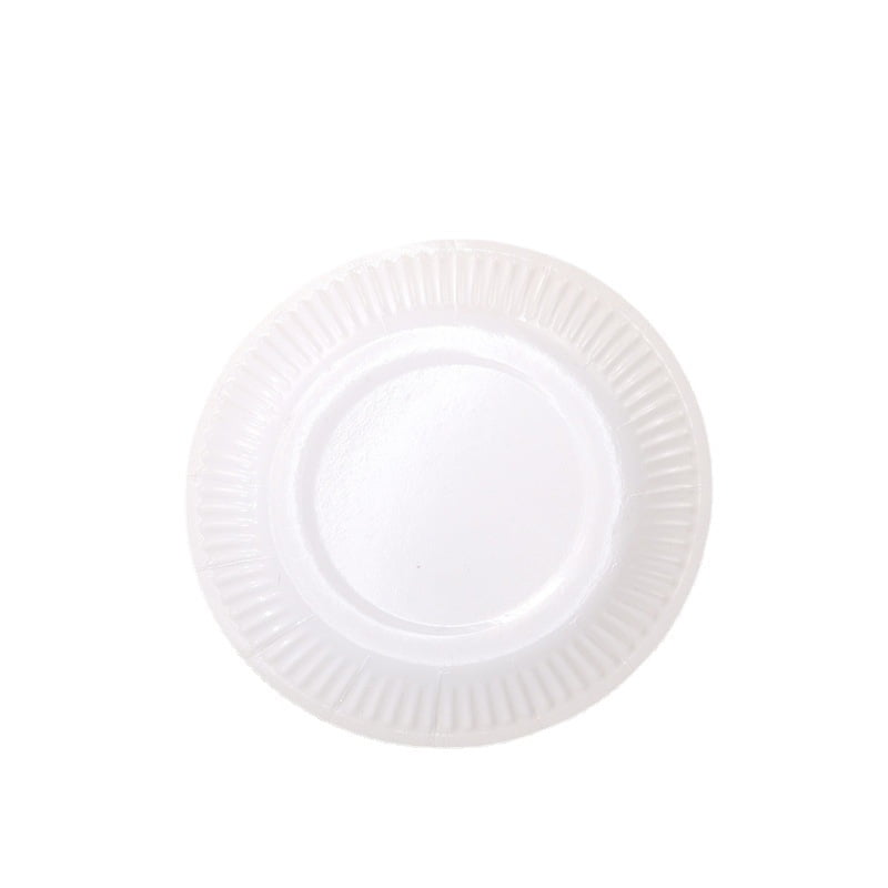 Premium Disposable Party Plates,6" (16cm) Strong Paper Plates for