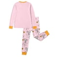 thumbnail image 4 of WOYY Girls Halloween Pajama Sets Long Sleeve Graphic Tee Pants Kids Sleepwear, Sizes 2-12, 4 of 4