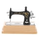 thumbnail image 1 of Small Sewing Machine Model Mini House Decoration Toy Collection Gift Sewing Machine Shape Multi Color 5.00X4.00X2.80CM Wood 1Pack, 1 of 5