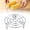 E, variant on Yooci 304 Stainless Steel Steamer Rack 27.5cm Round Cooling Rack for Cooking