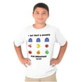 thumbnail image 3 of PACMAN Fruit and Ghosts for Breakfast Crewneck T Shirts Boy Girl Teen Brisco Brands XS, 3 of 6