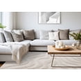 thumbnail image 2 of Rug Branch Modern Organic, Tonal/Solid White Indoor Area Rug - 5' x 8', 2 of 8