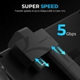 thumbnail image 4 of Hub de juegos USB tipo C de 3 puertos SABRENT para Steam Deck de 5 Gbps, 4 of 6