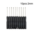 thumbnail image 3 of 10Pc 3.22Inch Small Mini Screwdriver Repair Tool Slotted Cross Screwdrivers 2Mm Cross Screwdrivers, 3 of 9
