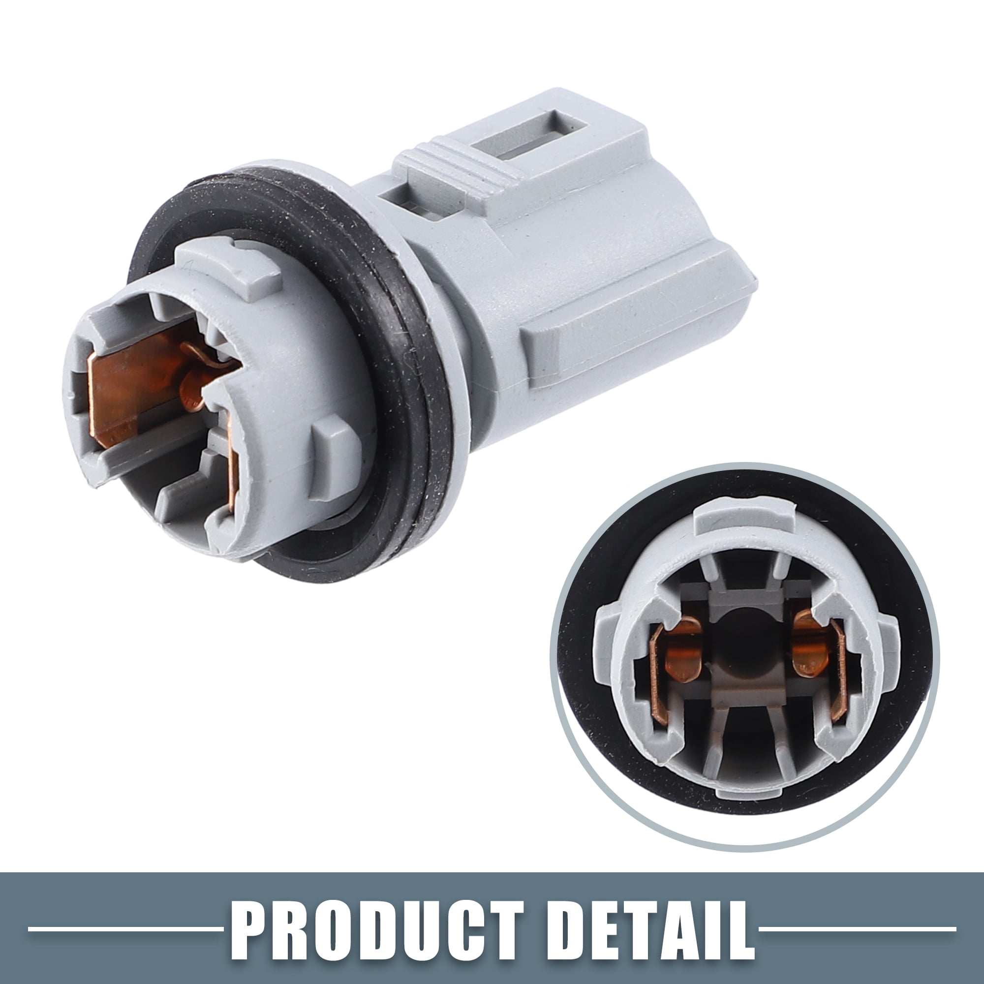 Unique Bargains Turn Signal Light Bulb Holder 92340-5H000 for Hyundai Gray