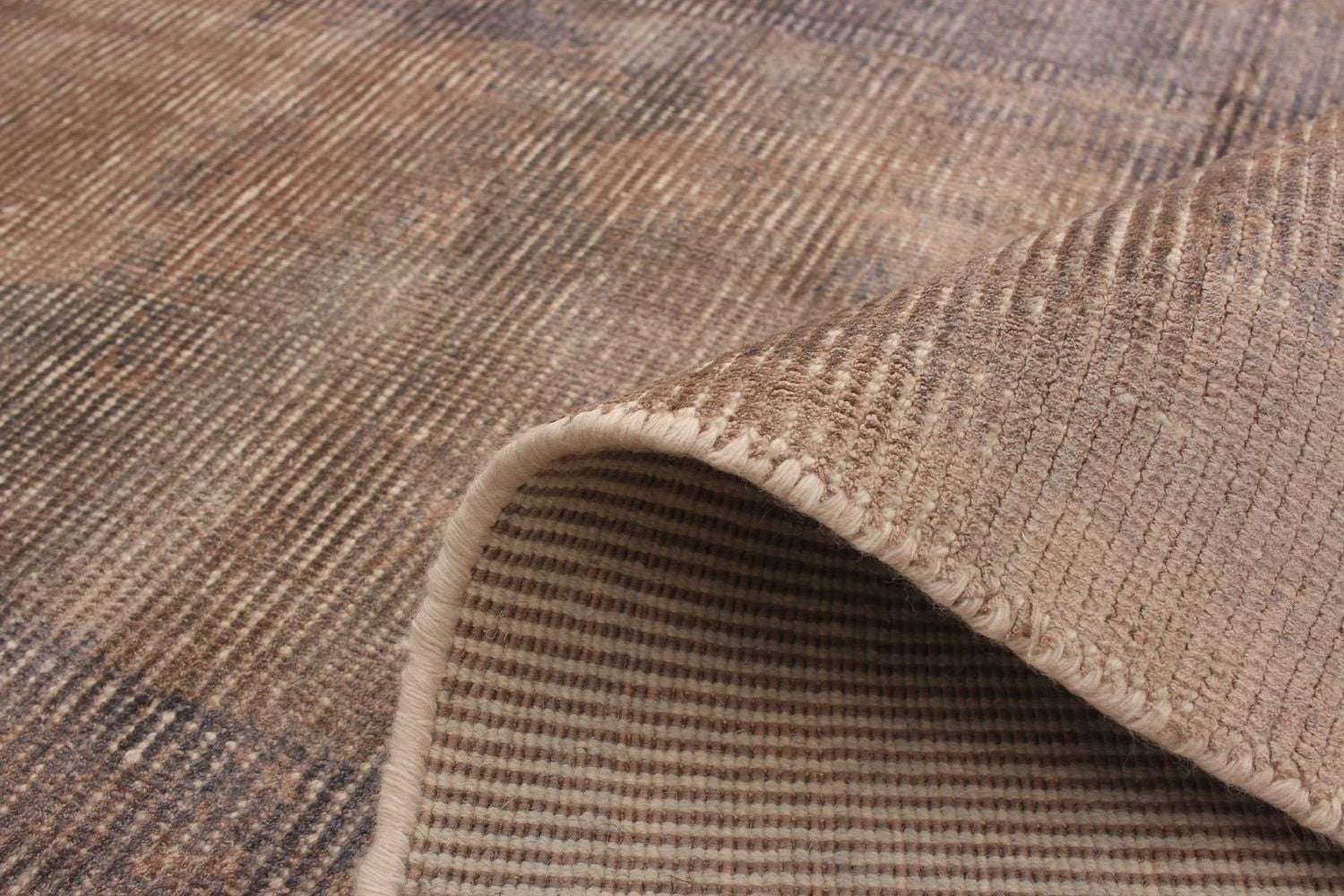 ECARPETGALLERY 5'0" x 7'7" Transitional Galleria Hand-knotted Area Rug for Living Room, Dining Room and Bedroom in Ivory