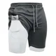 thumbnail image 1 of Short Gym Con Licra Deportiva 2 En 1 Bolsa Celular Moda 1615, 1 of 6