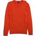 thumbnail image 1 of Alfani Mens V-Neck Pullover Sweater, Orange, Small, 1 of 1
