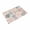 Beige Coral Pink, variant on Outdoor Rug 3' x 5', Blue Beige Coastal Large Carpet Area Rugs for Patio, RV, Deck, Summer Beach Starfish Coral Nautical Rustic Water Absorption Camping Rug, Lightweight Washable Rugs Runner