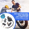 thumbnail image 4 of Juego de tapas de combustible Likrtyny para interruptor de encendido de motocicleta Yamaha Virago XV250 1988-2011, 4 of 9