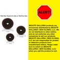 thumbnail image 3 of Beaute Galleria 3 Pieces Mini Hair Donuts Hair Bun Maker, Ballet Bun Chignon Updo for Kids or Thin Fine Hair (Medium, Small, Mini), 3 of 11
