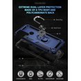 thumbnail image 6 of Military Grade Drop Impact for Motorola Moto G Play 2023 Case 360 Metal Rotating Ring Kickstand Holder  Heavy Duty Shockproof Case for Moto G Play 2023 Phone Case (Blue), 6 of 14
