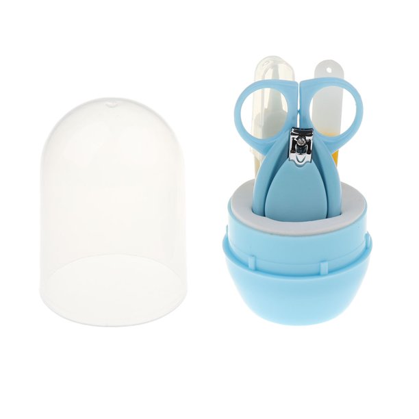 Mini Peluche Tijeras de Manicura Sunnimix Juguetes Blandos de Entrenamiento azul