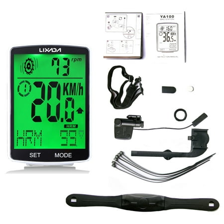 LCD Screen Bike Computer with Cadence and Mode Optimize Your Cycling Workout!