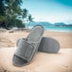 thumbnail image 5 of Zapatillas de casa ajustables Deslizamiento de interior transpirable en los toboganes para hombres zapatillas de tobogán lavables para hombres dormitorios en casa todas las estaciones, 5 of 6