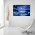 thumbnail image 6 of Epic Art 'Moonlight Waves 2' by Anthony Casay, Acrylic Glass Wall Art, 36"x24", 6 of 8