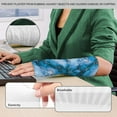 thumbnail image 5 of COEQINE Marble Print Arm Cast Covers Wrist Elbow Cast Wound Scratcher Covers Small Bandage Protector Stretch Arm Sleeves Easy to Put on Decorative Cast Covers Gifts for Friends, 5 of 7