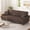 Coffee, variant on Patbrela 87" Sofa Couch, Comfy Extra Deep Seat 3 Seater Couch for Living Room with Soft Upholstered Round Arms, Free 2 Pillows, Brown