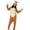 Brown, variant on Smiffys Cute Fox All In One Hooded Jumpsuit Girl's Halloween Fancy-Dress Costume for Child, with Tail L (10-12)