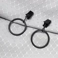 thumbnail image 5 of ZYLER- 50 Pcs Curtain Shower Ring Clip With Curtains Holders Rings Clips Metal, 5 of 6