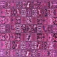 thumbnail image 1 of Ahgly Company Indoor Square Persian Pink Traditional Area Rugs, 7' Square, 1 of 4