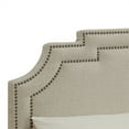 thumbnail image 4 of Accueil en Forme de Beige Tout en un Linge de Lit Uph, 4 of 9