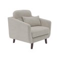 thumbnail image 2 of Serta Sierra - Fauteuil - accent - polyester, Lin, Daim Microfibre - Ivoire, 2 of 8