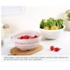 thumbnail image 2 of Colador giratorio 2 en 1 para frutas y arroz. Blanco, 2 of 4