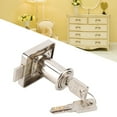 thumbnail image 3 of Zinc Alloy Office File Cabinet Lock Home Drawer Wardrobe Door Secure Lock&Keys(32mm), 3 of 8