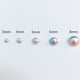thumbnail image 3 of 1200 piezas ABS Time Gemstone Semicircle Simulación Perla Parche Decorativo Time Gemstone Patch Suministros para joyería Craft Nail Art (Tamaño mixto), 3 of 6