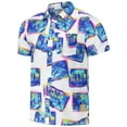 thumbnail image 2 of Men's Chubbies White LA28 Summer Olympics The With Love From LA Friday Button-Up Shirt, 2 of 3