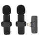 thumbnail image 3 of Micrófono Lavalier inalámbrico One Tows Two Plug and Play Reducción de ruido Mini micrófono de solapa para grabar transmisión en vivo K9 tipo C, 3 of 9