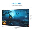 thumbnail image 2 of Sikiie Happy Halloween-1 Mouse Pad, 16x29.5 Mousepad Desk Mat in Anti-Slip Rubber Mousepads Mat for Game Office Laptop Computer, 2 of 8