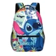 thumbnail image 5 of Mochila periférica con estampado digital de dibujos animados Stitch, mochila escolar para niños y niñas, mochila reductora de carga con animación de dibujos animados, 5 of 5