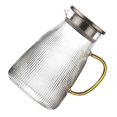 thumbnail image 3 of Large Capacity Water Kettle Borosilicate Jug Stylish Design for Tea Milk Juice Safe Easy Pouring Wide Handle, 3 of 3
