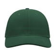 thumbnail image 3 of Atlantis - Gorra de 6 paneles de algodón cepillado modelo Liberty (Verde Oscuro), 3 of 3