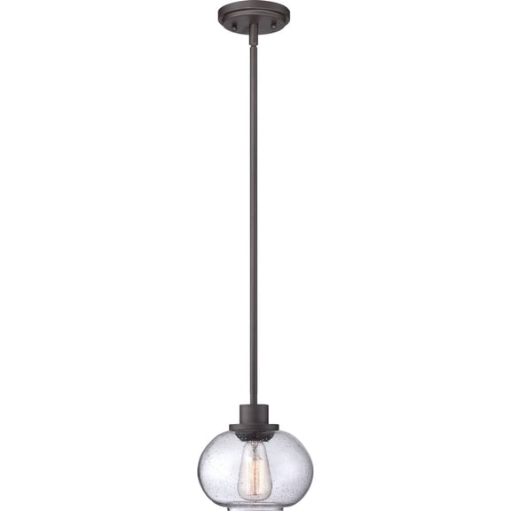 Quoizel TRG1508OZ Trilogy Mini Pendant in Old Bronze