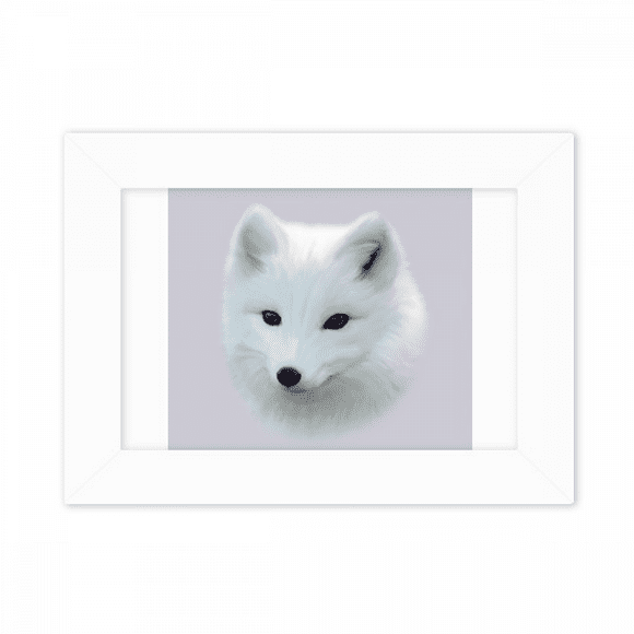 Fox Body Animals Eyes Art Deco Fashion Photo Mount Frame Picture Art Painting Desktop 5x7 inch