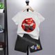 thumbnail image 3 of Disney-Conjunto de camiseta de algodón para niño y niña, ropa deportiva para niño y niña, camisetas de cómic, ropa informal para bebé, regalo, 3 of 5