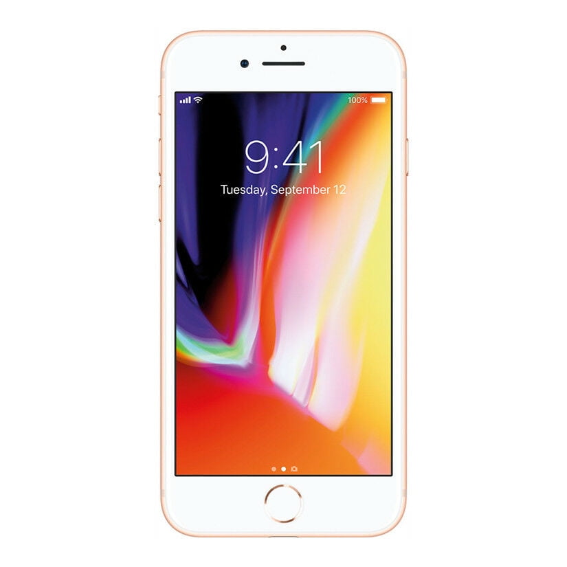 Restored Apple iPhone 8 64GB Gold Fully Unlocked (Verizon + AT&T + T-Mobile  + Sprint) Smartphone (Refurbished)