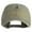 Khaki, variant on US Space Force Retired Delta Embroidered Washed Solid Pigment Dyed Cotton Twill Brass Buckle Cap - Black OSFM